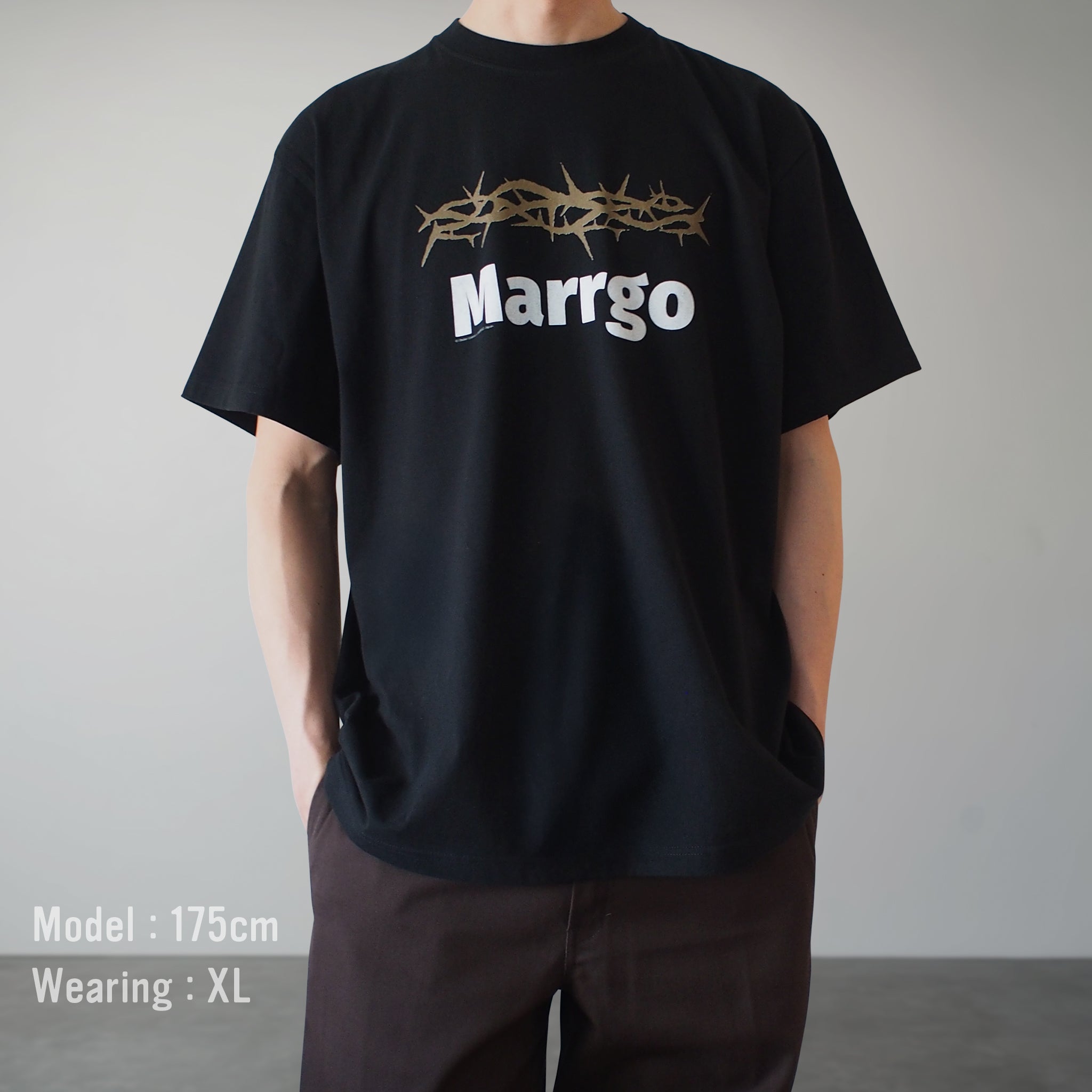 Ibara Tシャツ | ブラック（黒） 半袖 ヴィンテージ グラフィック 90s