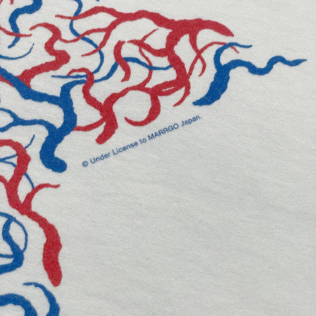 Blood ロングスリーブTシャツ ホワイト バック ディテール