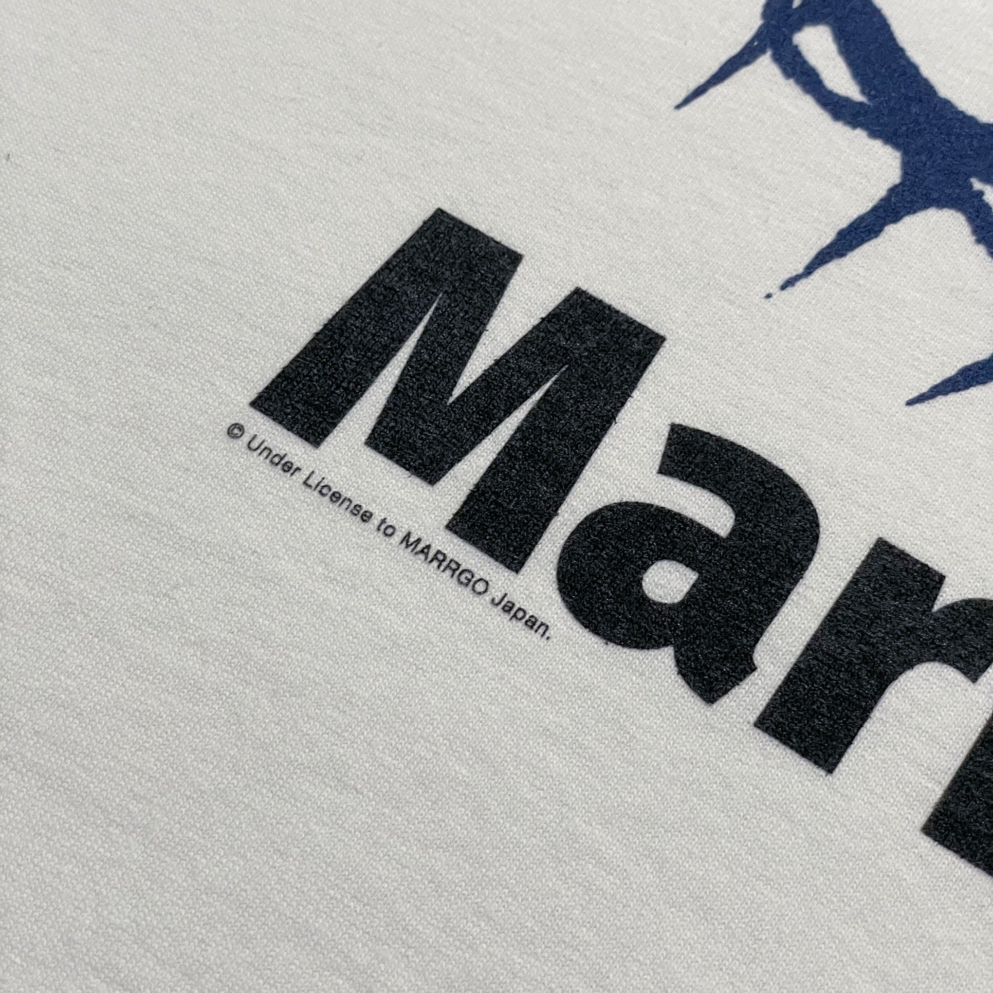 Ibara ロングスリーブTシャツ ホワイト フロント ディテール MARRGO