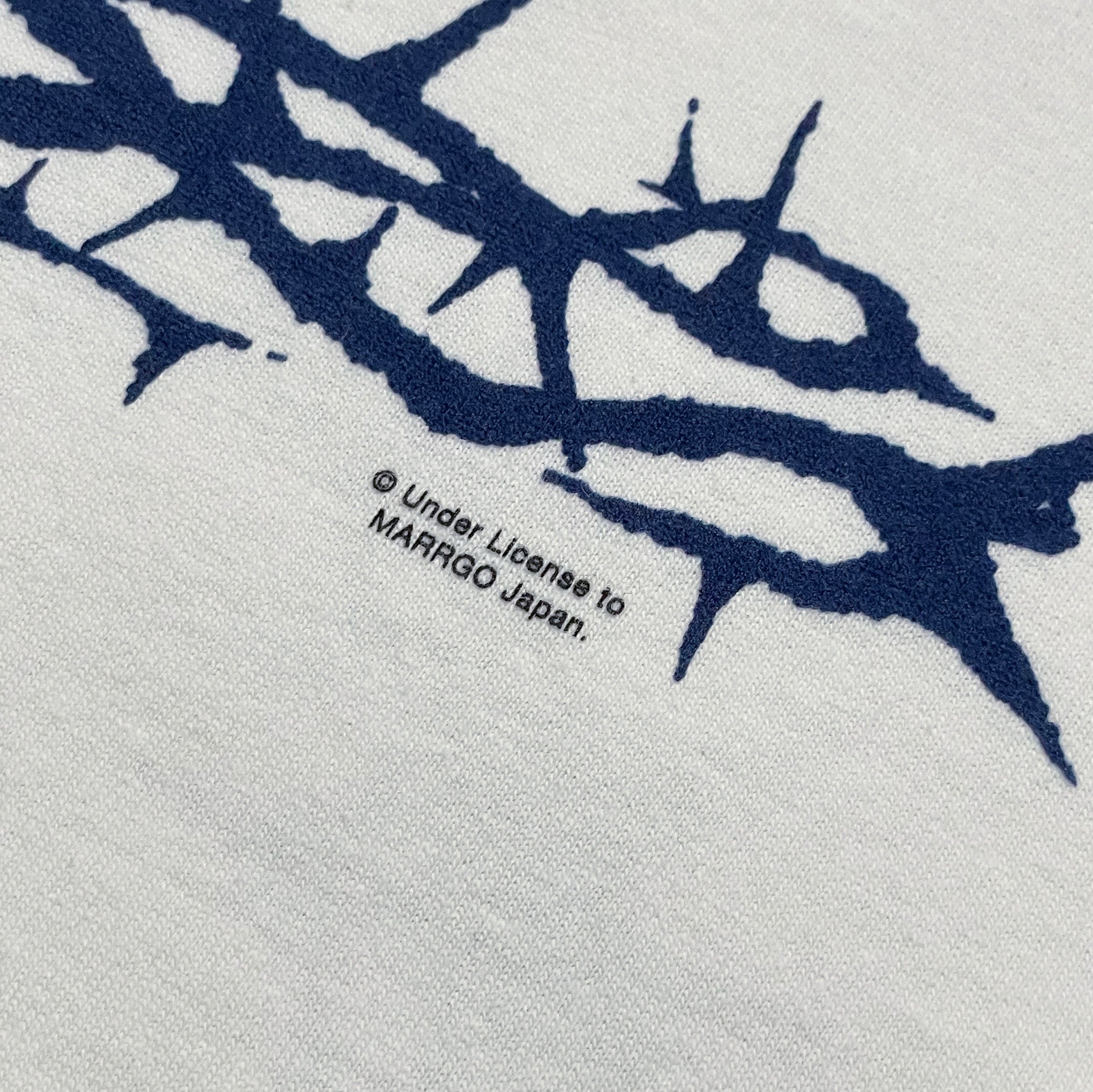 Ibara ロングスリーブTシャツ ホワイト バック ディテール MARRGO