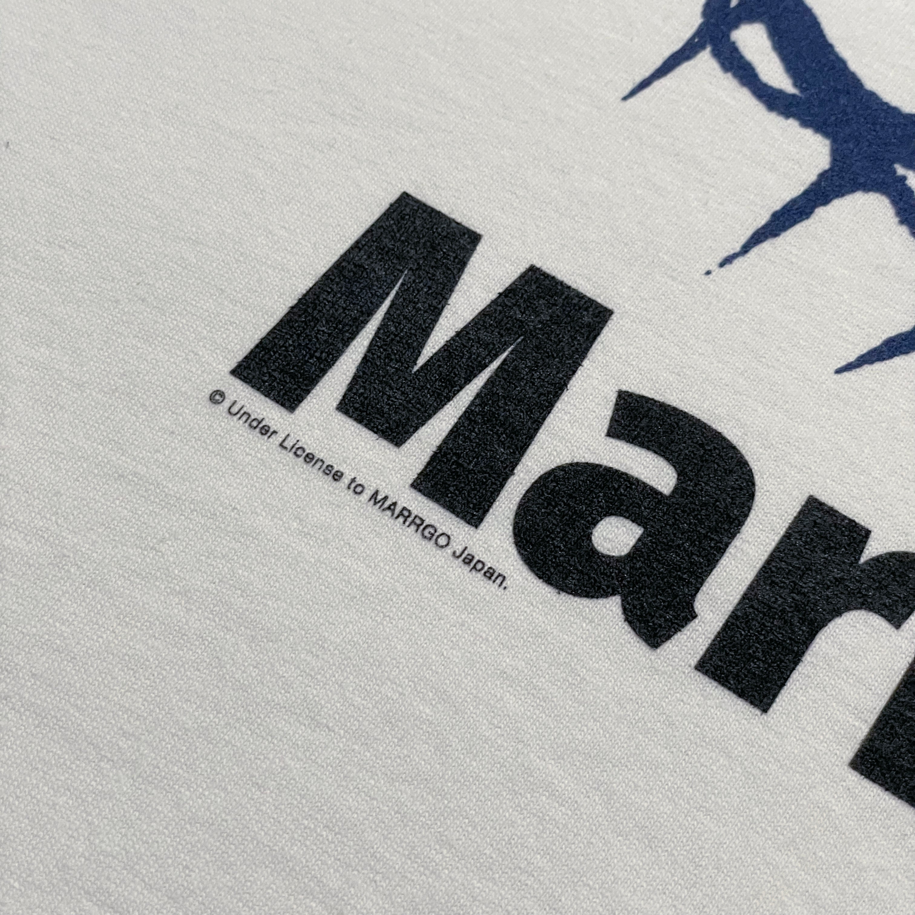 Ibara ロングスリーブTシャツ ホワイト フロント ディテール