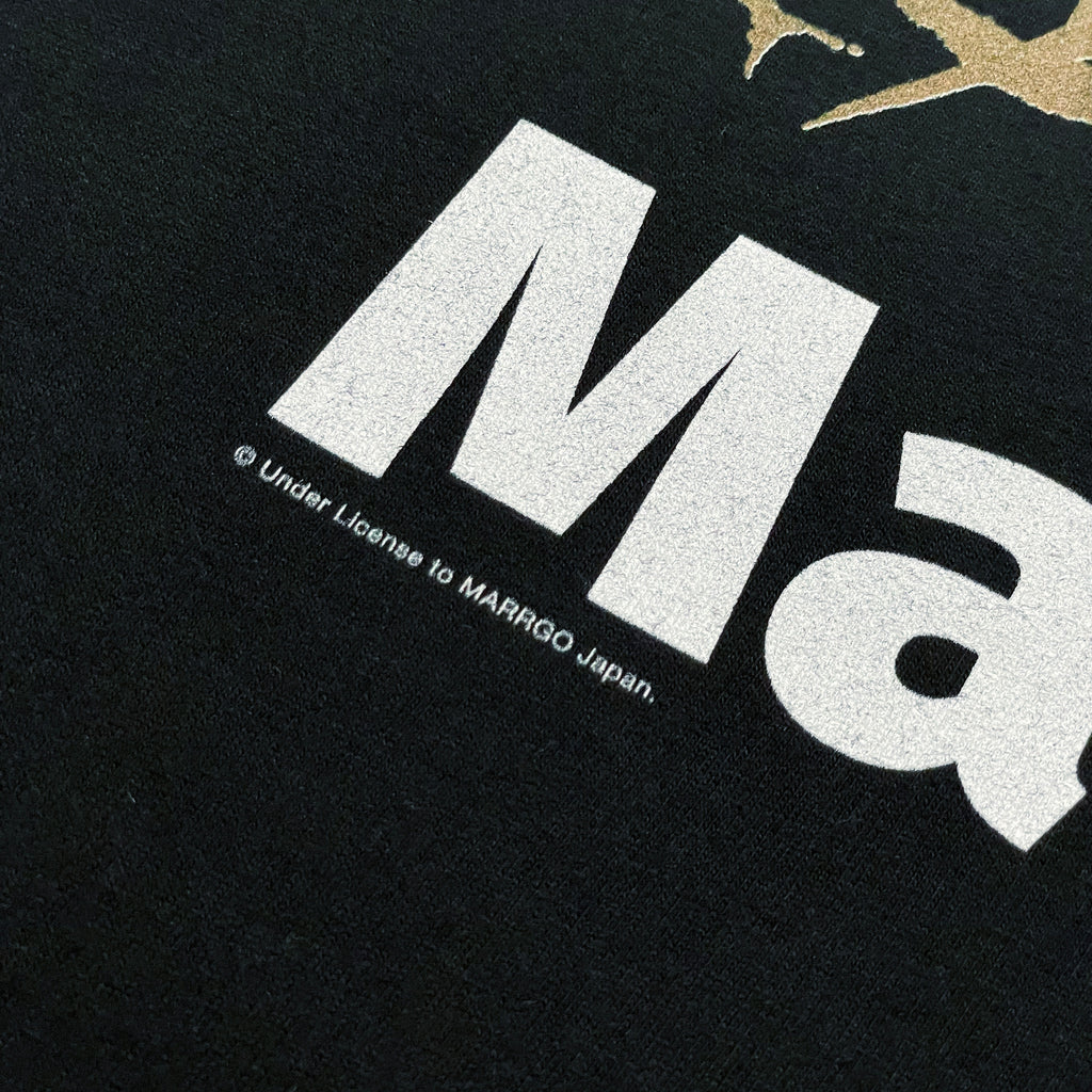 Ibara Tシャツ ブラック フロント ディテール MARRGO