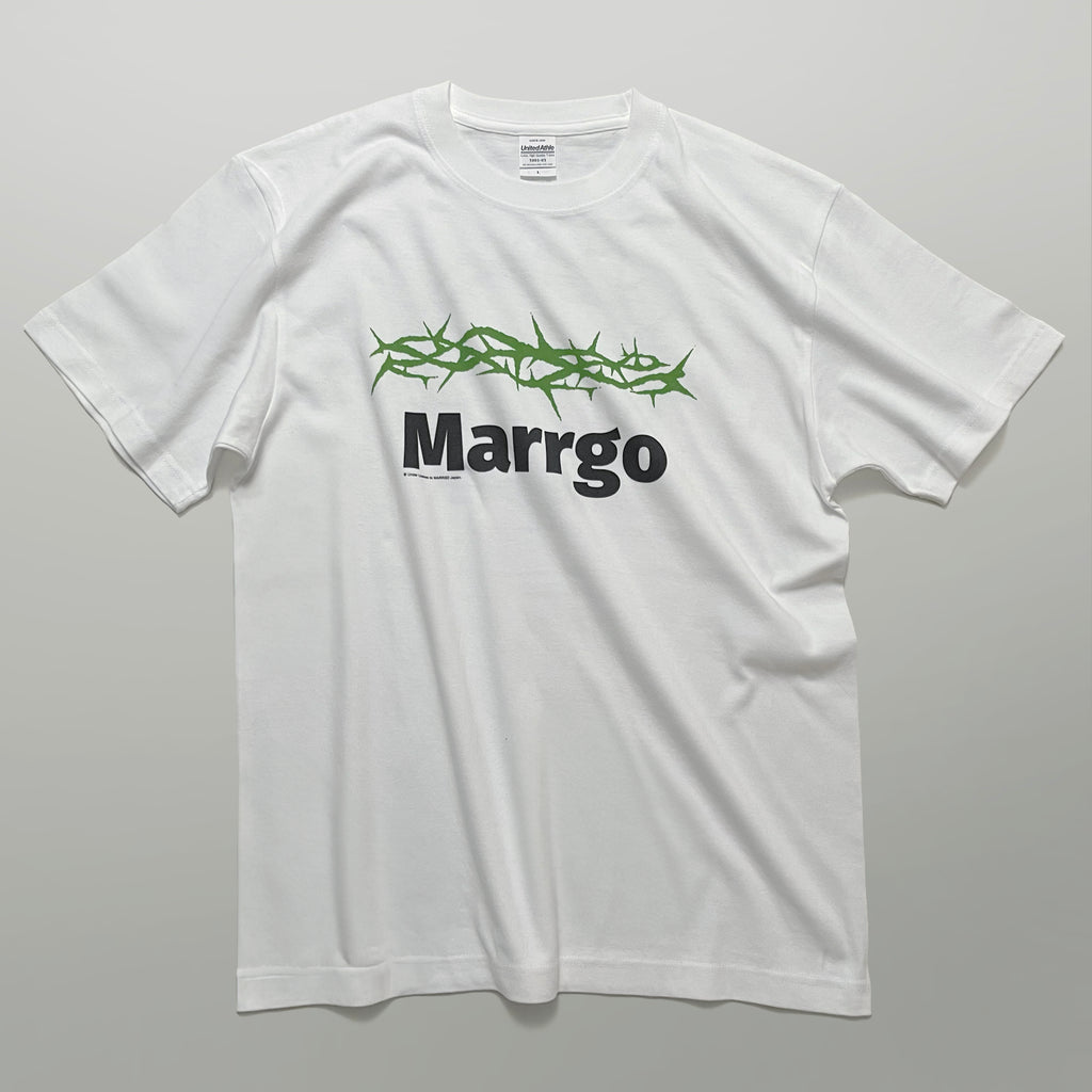 Ibara Tシャツ ホワイト フロント 全体 いばら