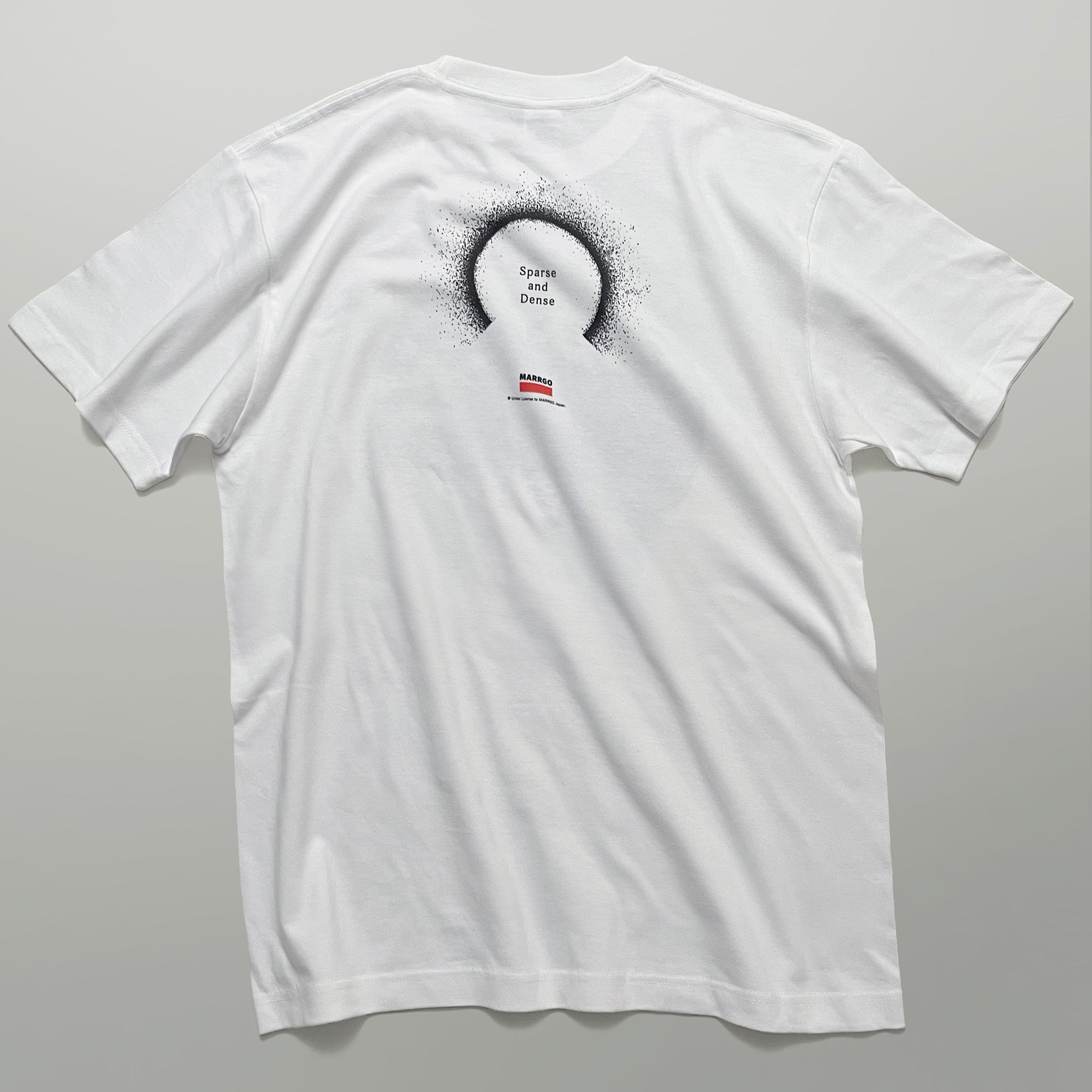 Odyssey Tシャツ ホワイト バック 全体 光源 点描 MARRGO