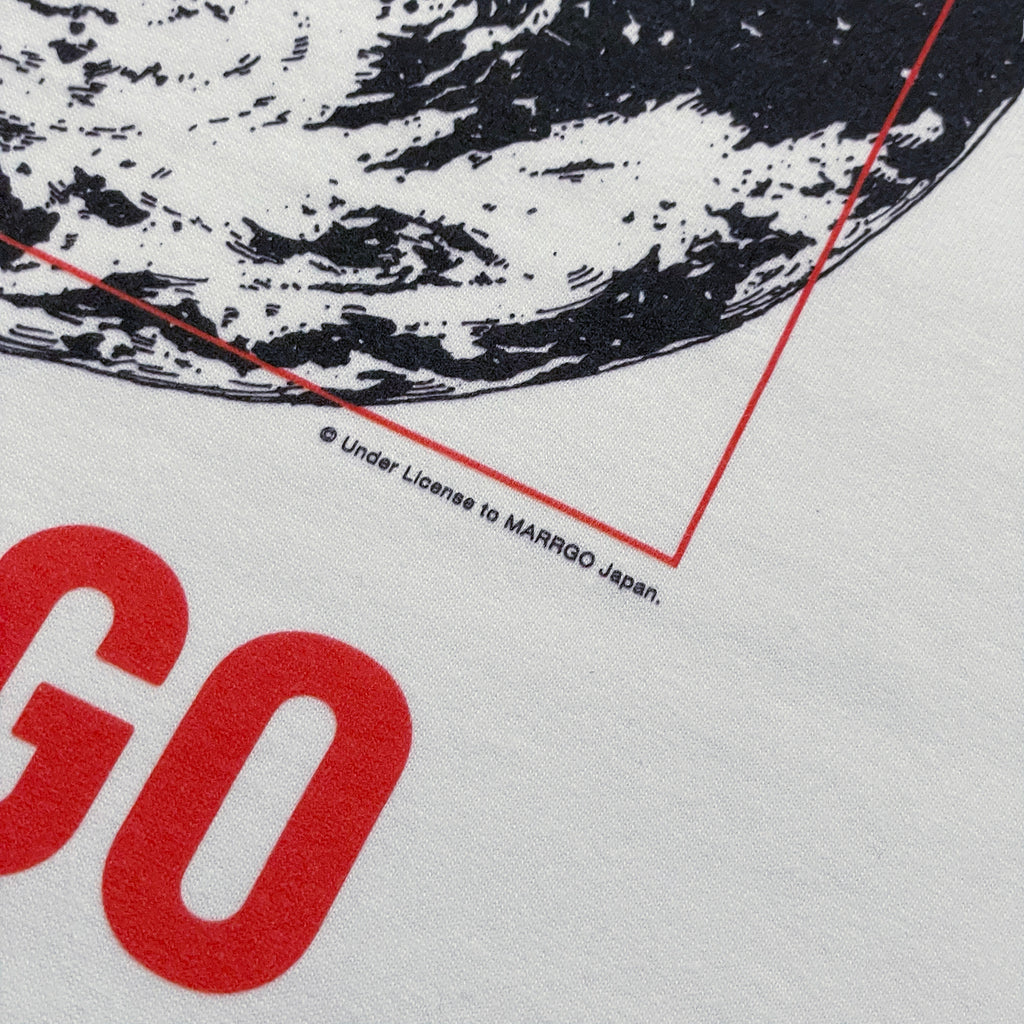 Odyssey Tシャツ ホワイト フロント ディテール MARRGO