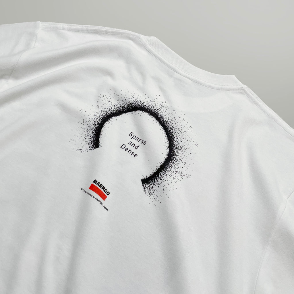 Odyssey Tシャツ ホワイト バック グラフィック 斜め