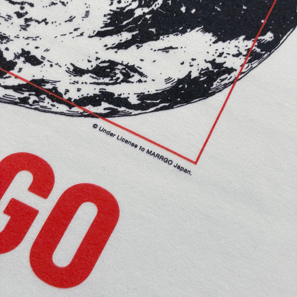 Odyssey Tシャツ ホワイト フロント ディテール